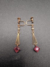 9ct gold amethyst seed pearl