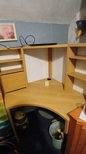 Ikea Micke corner desk oak