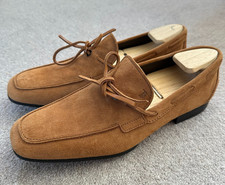 Tod's Suede Loafers Lace Shoes