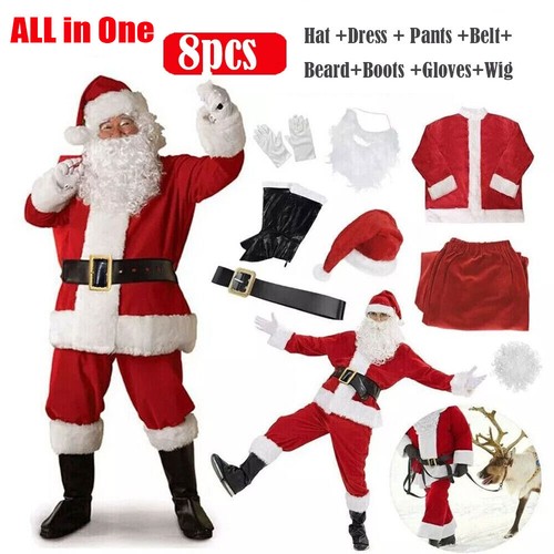 8pcs santa claus - santa,