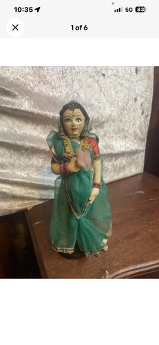 Vintage indian parser doll - indian,