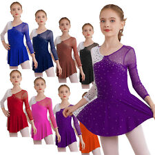 Ice Figure Skating Competition Dress Gymnastics Costumes Rhythmic Dance Dress