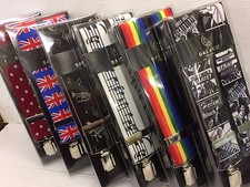 Mens trousers Braces Assorted