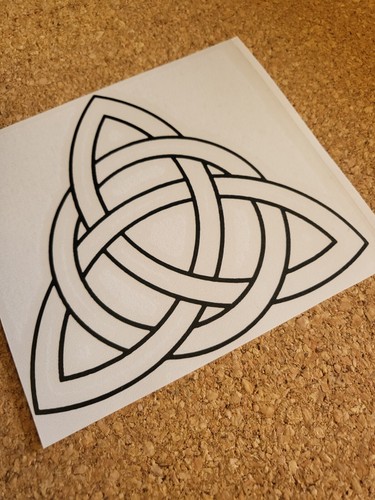 Celtic knot triqueta outline - knot,