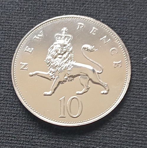 1978 10p proof large - 10p,