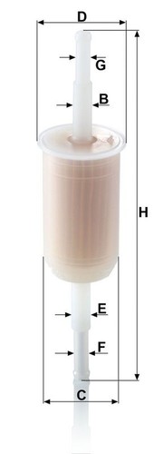 Fuel filter mann 32 - filter, mann-filter