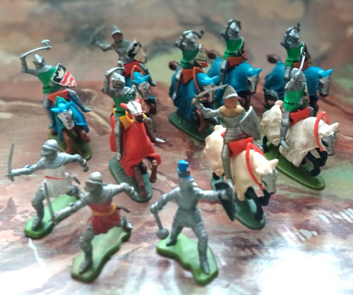 Britains herald mounted - britains,