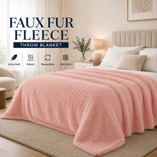 Luxury thick mink - mink, blanket