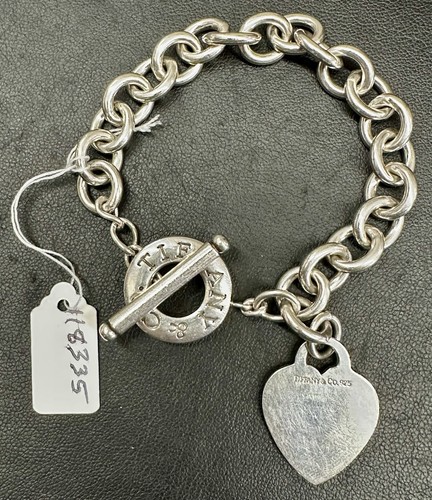 Tiffany heart tag - &, co