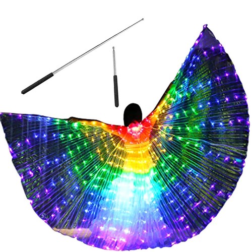 Led fairy wings cloak - wings,