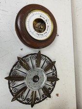 Two Vintage Barometers for