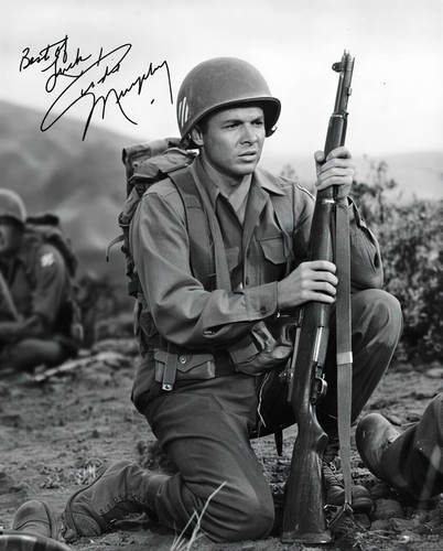 Audie murphy auto - auto, autograph