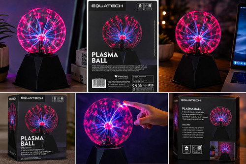 Equatech 6in plasma ball - ball, lamp