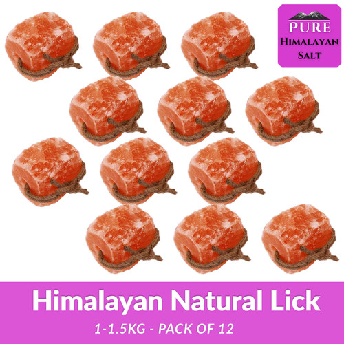 12x himalayan salt lick - lick, rock