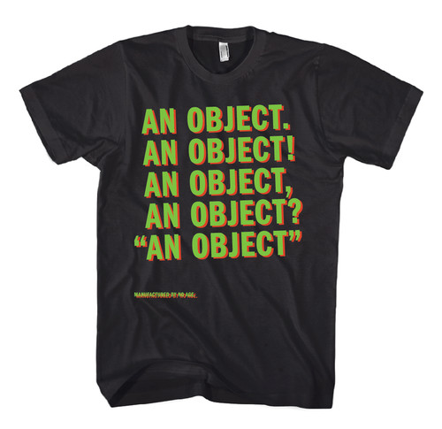 Age object t shirt new - no,