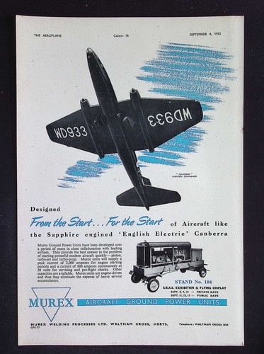 Original 1953 advert murex - advert,