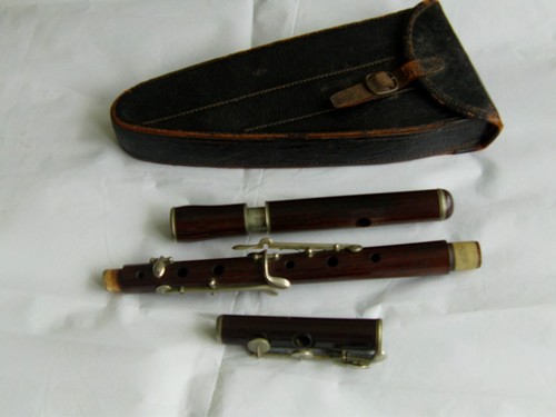 Besson wooden military flute - besson,
