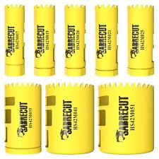 SabreCut HSS Fine Ground Variable Tooth Cobalt Fast Cut Bi-Metal M42 Hole Saws