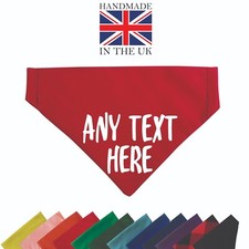 Personalised Dog Bandana