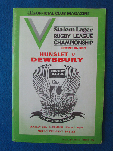Hunslet dewsbury rugby - hunslet,