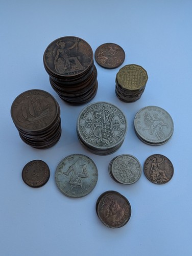 Vintage british pre - vintage, pre-decimal