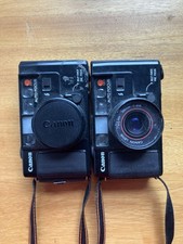 2 CANON AF35M 35MM Cameras