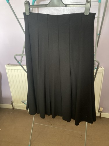 Ladies black flared - m&s,