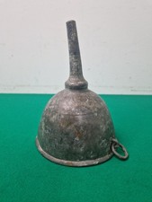 Large Antique Pewter Wine
