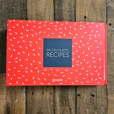 Gousto Recipe Binder with 33 Recipe Cards