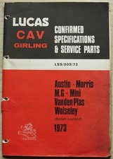 LUCAS BRITISH LEYLAND