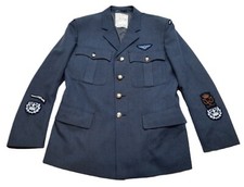 RAF Warrant Officer British Air Force No1 Jacket With Cadet Insignia 112cm