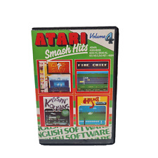 Atari Smash Hits Volume 4 Cassette Tape Atari 800 400 XL/XE Video Game