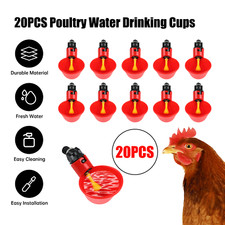 20Pcs Poultry Water Drinking