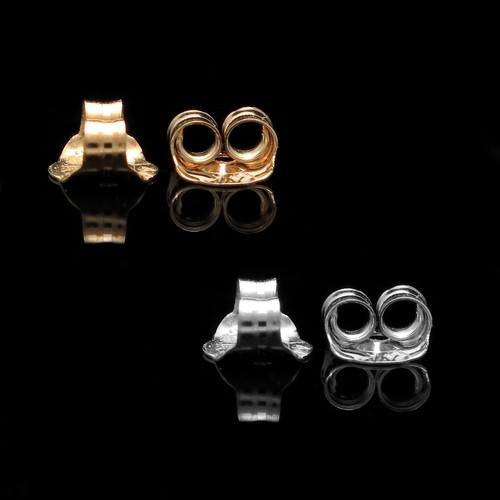 Solid 14k white yellow gold - yellow,