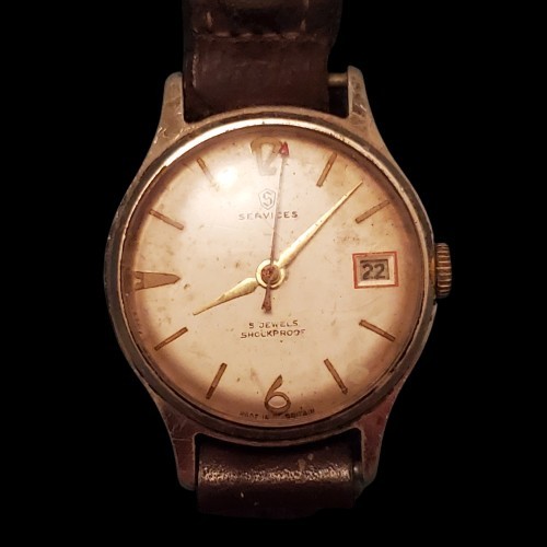 Vintage services mens watch - services,