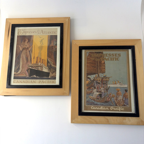 Canadian pacific framed art - canadian,