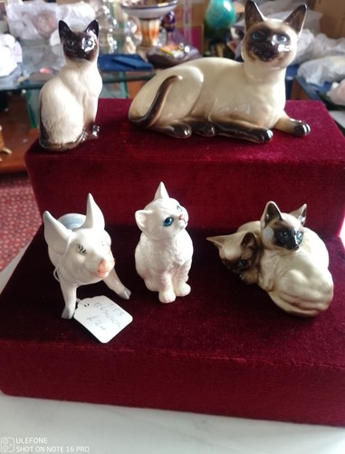 Beswick five cats and - five,
