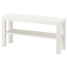 Ikea Lack TV Bench White Table