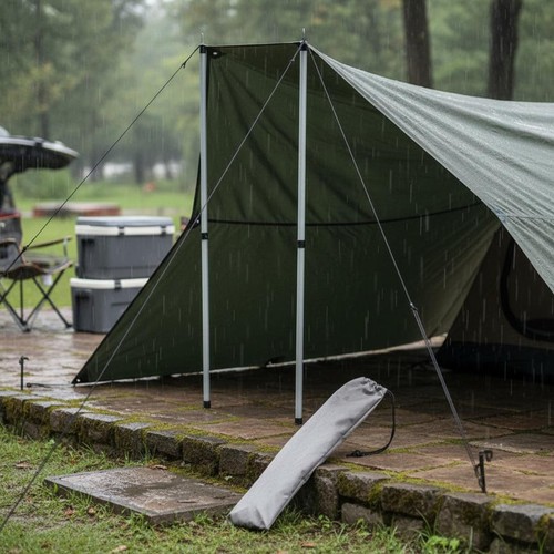 Meter tent awning - pole, easy