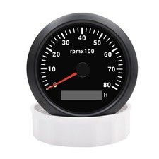 85MM Tachometer 0-8000RPM Rev