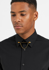 Spear Gold Men's Collar Bar