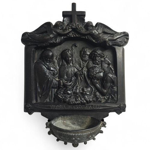 Antique wooden bas relief - antique,