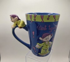 Disney store 3D Dopey Mug rare snow white and the seven dwarfs 