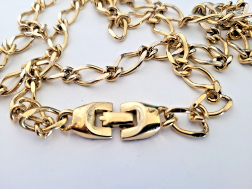 Vintage chunky gold plated
