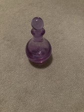 Glass Perfume Bottle Caithness