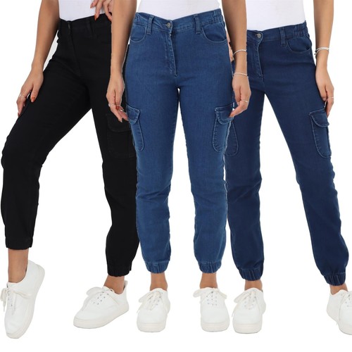 Womens self cuffed jeans - womens,