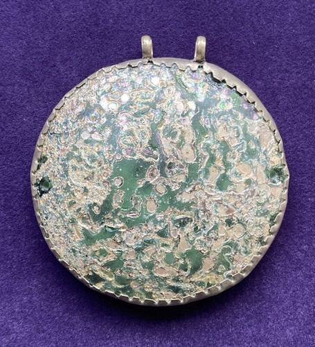 Ancient roman glass silver - ancient,