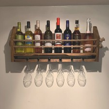 Wine Rack - 6 glass Rustic