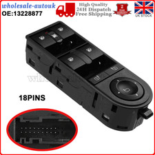 Electric Power Window / Mirror Switch Fits For Vauxhall Opel Zafira B Astra H