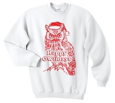 Happy Owlidays Christmas